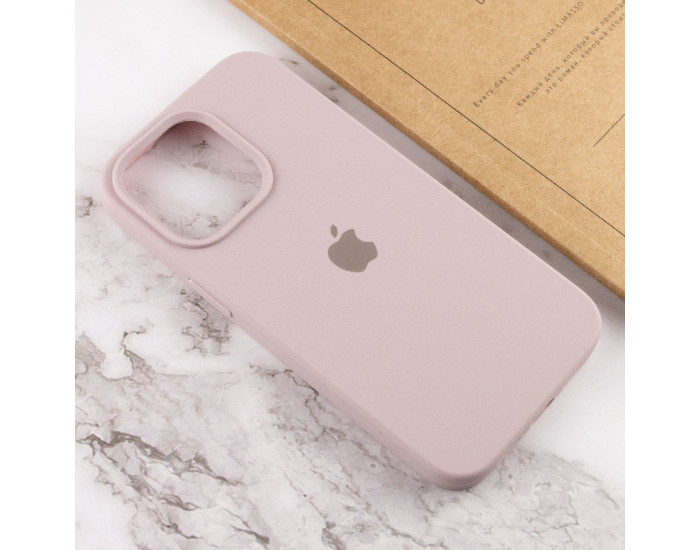Чехол-силикон Case Full Protective iPhone 16 Pro Max (Серый / Lavender)