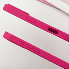 Чехол-силикон оригинал Full Soft Matte iPhone 16 Pro Max (Красный / Rose Red)