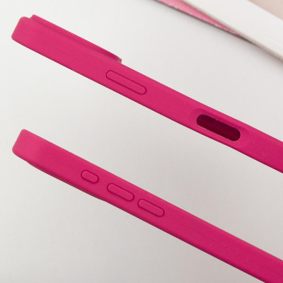 Чехол-силикон Case Full Protective iPhone 16 Pro Max (Красный / Rose Red)