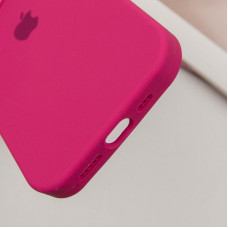 Чехол-силикон оригинал Full Soft Matte iPhone 16 Pro Max (Красный / Rose Red)