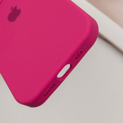 Чехол-силикон Case Full Protective iPhone 16 Pro Max (Красный / Rose Red)
