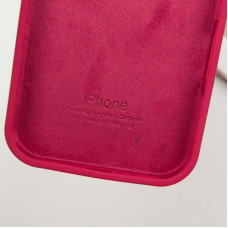 Чехол-силикон оригинал Full Soft Matte iPhone 16 Pro Max (Красный / Rose Red)