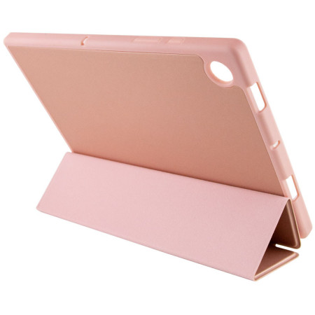 Чехол-книга Book Cover ( stylus slot ) Samsung Tab A9 Plus/SM-210/SM-X215, (11'') Розовое золото