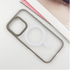 Чехол-силикон Blueo Skin Friendly Frosted with MagSafe Apple iPhone 16 Pro Max Серый