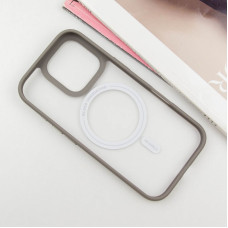 Чехол-силикон Blueo Skin Friendly Frosted with MagSafe Apple iPhone 16 Pro Max Серый