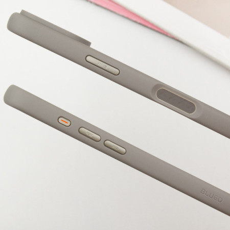 Чехол-силикон Blueo Skin Friendly Frosted with MagSafe Apple iPhone 16 Pro Max Серый