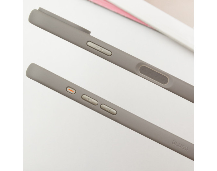 Чехол-силикон Blueo Skin Friendly Frosted with MagSafe Apple iPhone 16 Pro Max Серый