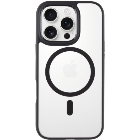 Чехол-силикон Blueo Skin Friendly Frosted with MagSafe Apple iPhone 16 Pro Max Black