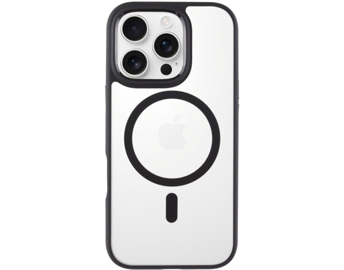 Чехол-силикон Blueo Skin Friendly Frosted with MagSafe Apple iPhone 16 Pro Max Black