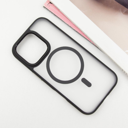 Чехол-силикон Blueo Skin Friendly Frosted with MagSafe Apple iPhone 16 Pro Max Black