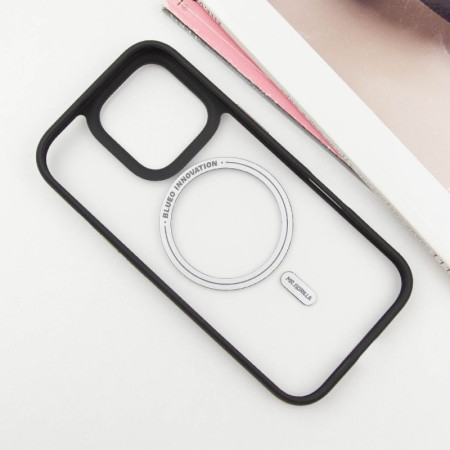 Чехол-силикон Blueo Skin Friendly Frosted with MagSafe Apple iPhone 16 Pro Max Black