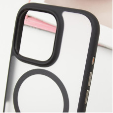 Чехол-силикон Blueo Skin Friendly Frosted with MagSafe Apple iPhone 16 Pro Max Black