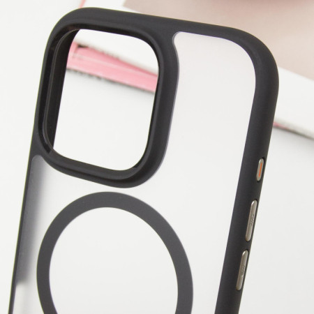 Чехол-силикон Blueo Skin Friendly Frosted with MagSafe Apple iPhone 16 Pro Max Black