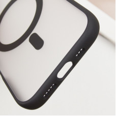 Чехол-силикон Blueo Skin Friendly Frosted with MagSafe Apple iPhone 16 Pro Max Black