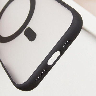 Чохол-силікон Blueo Skin Friendly Frosted with MagSafe Apple iPhone 16 Pro Max Black