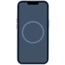 Чехол-силикон оригинал Full Soft Matte with MagSafe and Animation iPhone 16 Pro, Denim