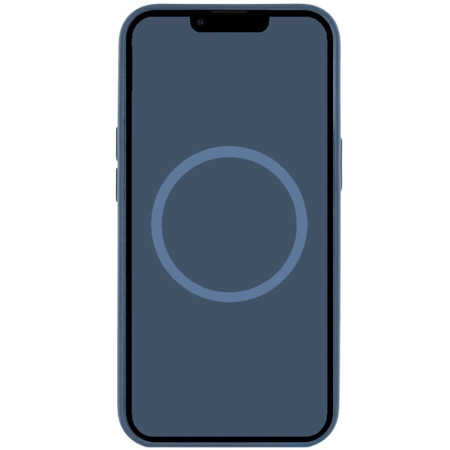 Чехол-силикон оригинал Silicone Case with Magsafe and Animation iPhone 16 Pro Denim