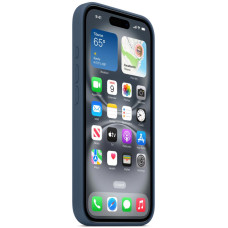 Чехол-силикон оригинал Full Soft Matte with MagSafe and Animation iPhone 16 Pro, Denim