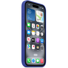 Чехол-силикон оригинал Silicone Case with Magsafe and Animation iPhone 16 Pro Utramarin