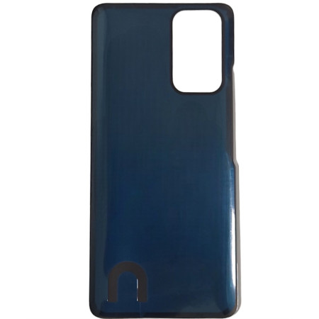 Задняя крышка для Xiaomi Redmi Note 10 Pro 4G/ Redmi Note 10 Pro Max (серая/ Onyx Gray) (Класс C)