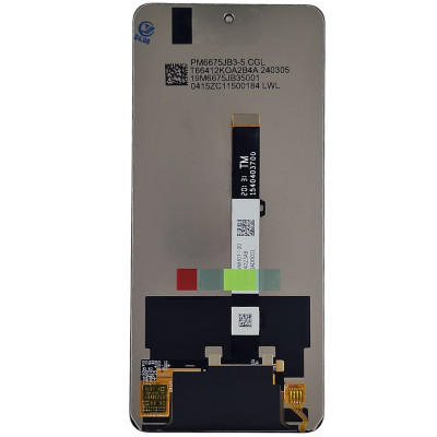 Дисплей з сенсорним екраном (модуль) Xiaomi Mi 10T Lite /Poco M2 Pro /Poco X3 /Poco X3 NFC /Poco X3 Pro /Redmi Note 9 Pro 5G, чорний, оригінал