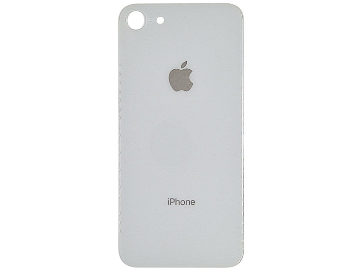 Задня панель корпуси для iPhone 8, біла (Big Hole)