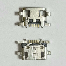 Коннектор зарядки Samsung A107, Galaxy A10s, 5 pin, Micro-USB (Класс C)