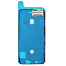 Стикер дисплея (двухсторонний скотч) Apple iPhone 11 Pro max, черный (Класс B)