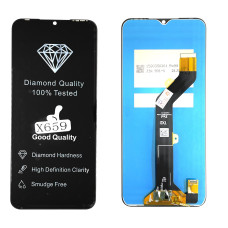 Дисплей з сенсорним екраном (модуль) Tecno Spark 7 (KF6n), Spark 7 Go (KF6m); Infinix Hot 10i, Smart 5 Pro (PR652B), чорний