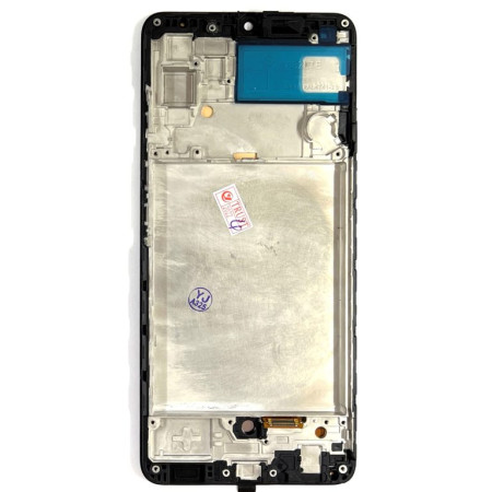 Дисплей с сенсорным экраном (модуль) Samsung A325 A32, черный с рамкой, OLED (Класс А)