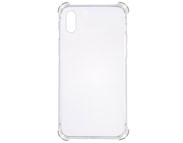 Чехол-силикон Getman Ease logo усиленные углы iPhone Xs Max, Прозрачный