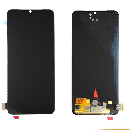 Дисплей с сенсорным экраном (модуль) Vivo V20 / Vivo V20 SE, черный OLED (Класс А)