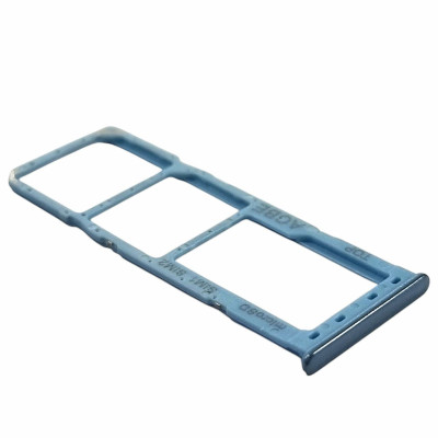 Тримач SIM-карты для Samsung A325 Galaxy A32, Dual Sim, cиний