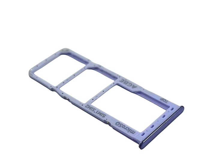Держатель SIM-карты для Samsung A325 Galaxy A32, Dual Sim, фиолетовый