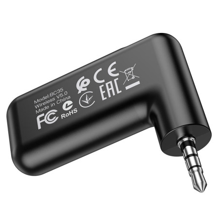Автомобильный FM-Модулятор Borofone BC35 AUX Wireless MP3 (CCF40-01) черный (Класс C)