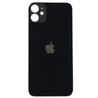 Задняя панель корпуса для iPhone 11, Black (Big Hole) (Класс C)