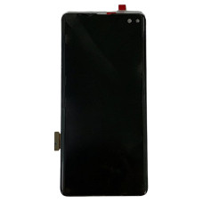 Дисплей з сенсорним екраном (модуль) Samsung G975 Galaxy S10 Plus, чорний, оригінал