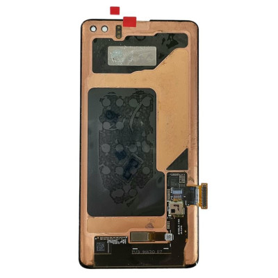Дисплей з сенсорним екраном (модуль) Samsung G975 Galaxy S10 Plus, чорний, оригінал
