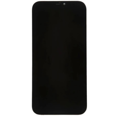 Дисплей з сенсорним екраном (модуль) iPhone 12 Pro Max, чорний, переклеювання