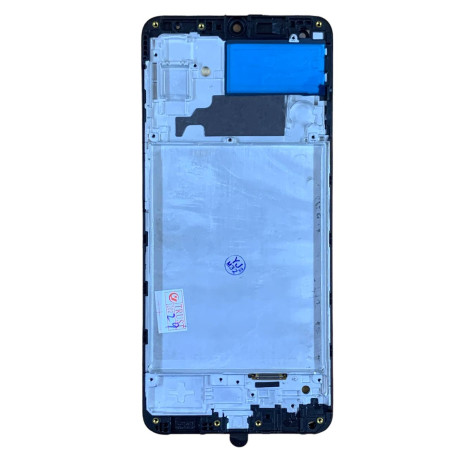 Дисплей с сенсорным экраном (модуль) Samsung M325 Galaxy M32, черный, с рамкой, OLED, (Класс А)