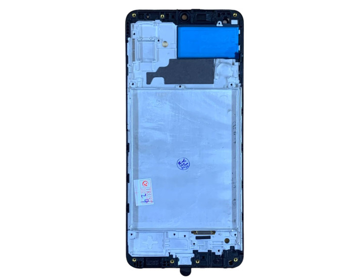Дисплей з сенсорним екраном (модуль) Samsung M325 Galaxy M32, чорний, з рамкою, OLED