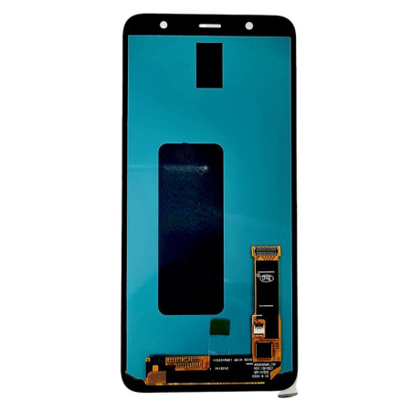 Дисплей с сенсорным экраном (модуль) Samsung J810 Galaxy J8 Plus (2018), черный, OLED (Класс А)