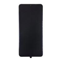 Дисплей с сенсорным экраном (модуль) Samsung M225F Galaxy M22, черный с рамкой, OLED (Класс А)