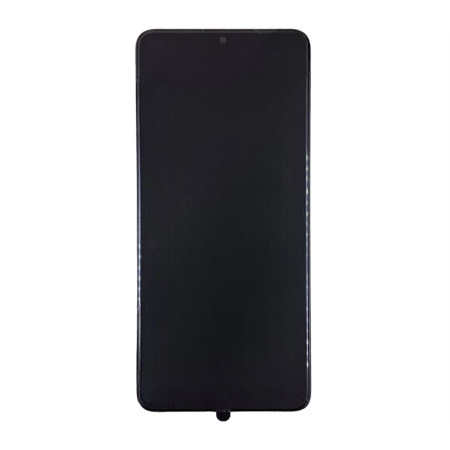 Дисплей с сенсорным экраном (модуль) Samsung M225F Galaxy M22, черный с рамкой, OLED (Класс А)