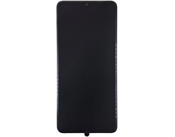 Дисплей з сенсорним екраном (модуль) Samsung M225F Galaxy M22, чорний з рамкою, OLED