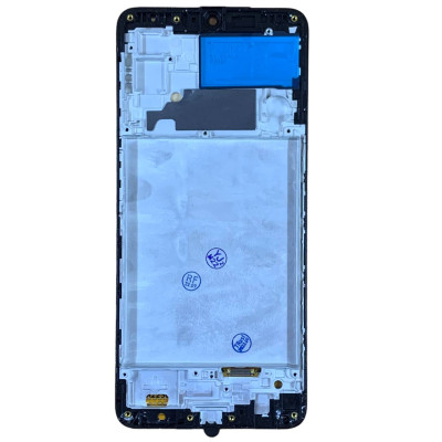 Дисплей з сенсорним екраном (модуль) Samsung M225F Galaxy M22, чорний з рамкою, OLED