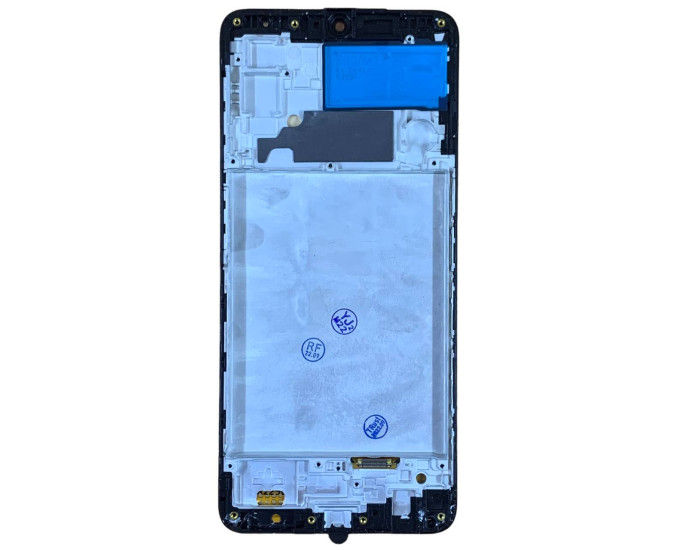 Дисплей з сенсорним екраном (модуль) Samsung M225F Galaxy M22, чорний з рамкою, OLED