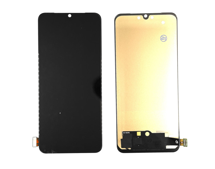 Дисплей с сенсорным экраном (модуль) Vivo V20 / V20 2021 / V21E / V2SE / V23E 5G, черный, без функции отпечатка пальца