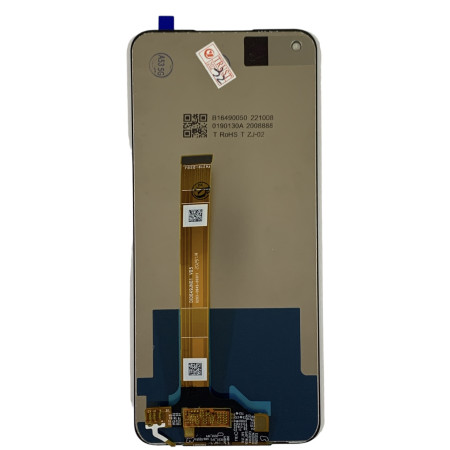 Дисплей с сенсорным экраном (модуль) Realme 7 5G, черный (Класс B)
