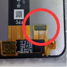 Дисплей с сенсорным экраном (модуль) Samsung A14 5G A146 P, A146 U, (small разъем на нижнюю плату) черный